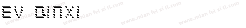 Ev Qinxi字体转换
